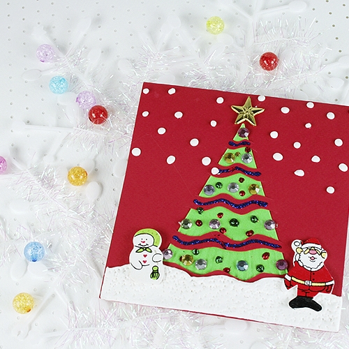 크리스마스트리 보석카드(10set)