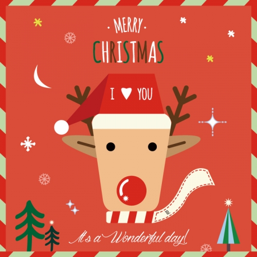 크리스마스 카드&봉투만들기 10set diy