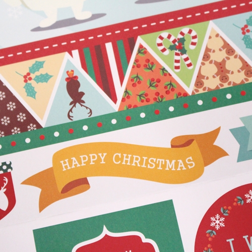 크리스마스 페이퍼 오브제