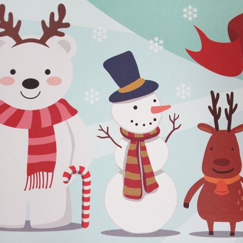 크리스마스 페이퍼 오브제