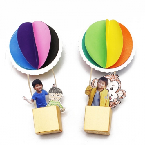 알록달록 열기구 모빌