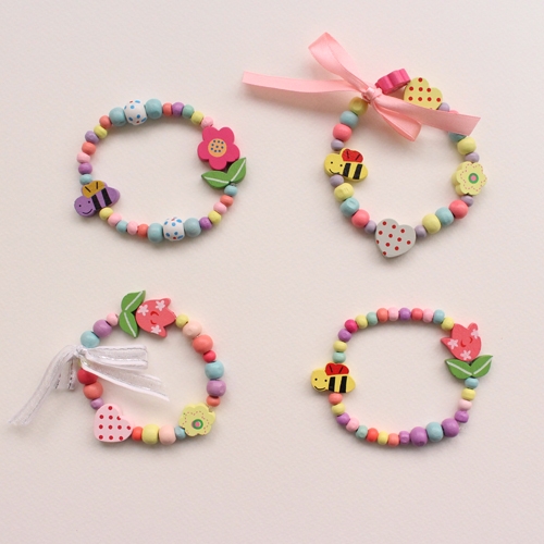 봄날의 팔찌만들기10set