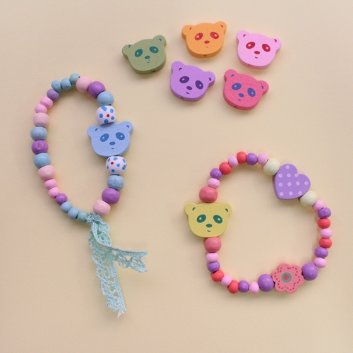 아기곰 팔찌만들기10set