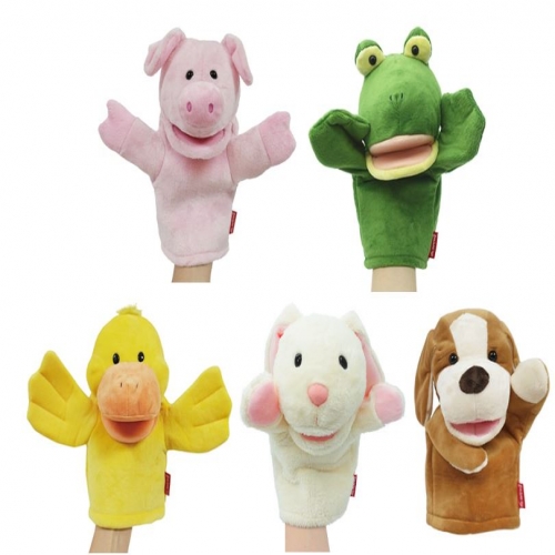 [2623] 말하는 손인형 가축세트(5종)