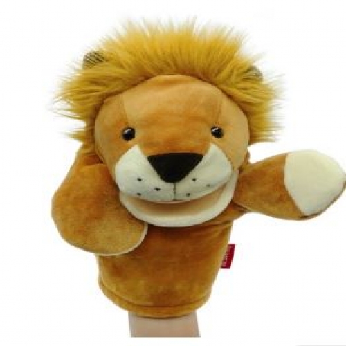 [2732] 말하는 손인형 사자