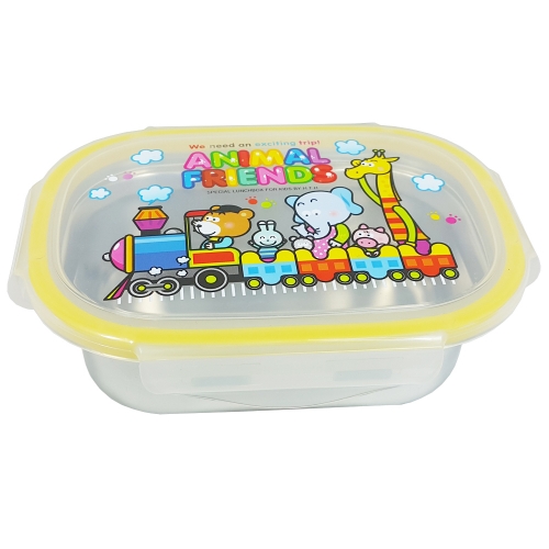 [하트투하트] 애니멀프렌즈 1구 스텐 도시락통