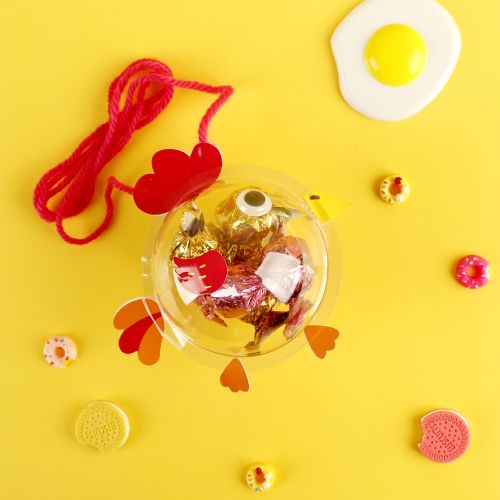 메이크문구 DIY308 반구사탕목걸이만들기 닭