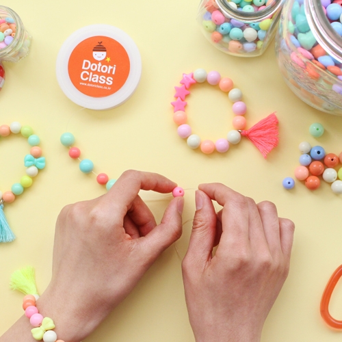 파스텔 팔찌10set