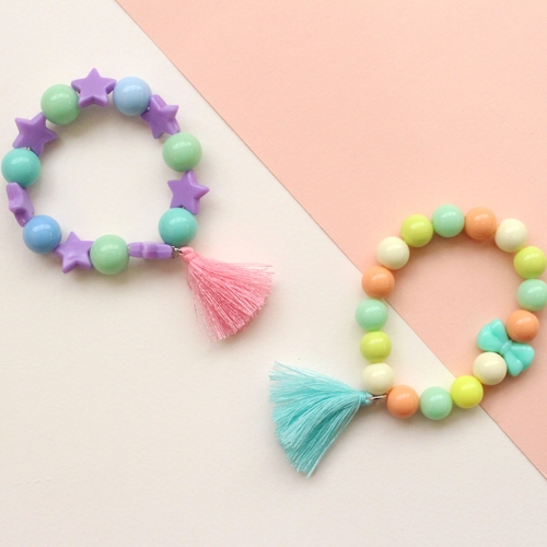파스텔 팔찌10set