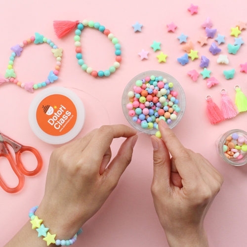 미니 파스텔 팔찌10set