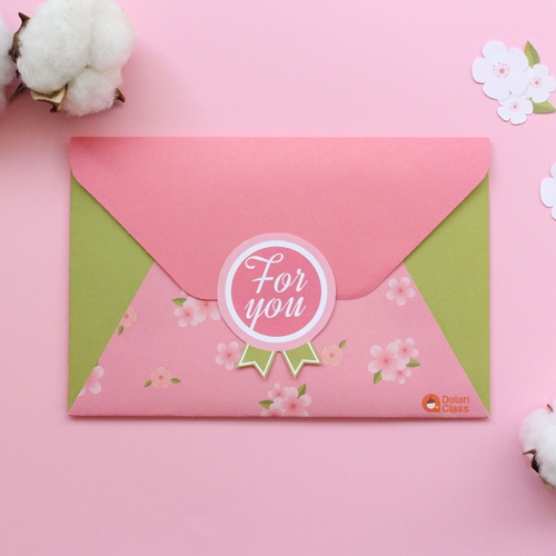 벚꽃카드봉투10p