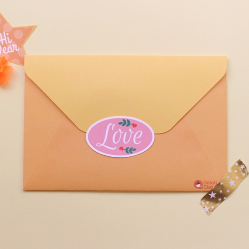 노랑카드봉투10p