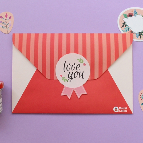 꽃다발카드봉투10p