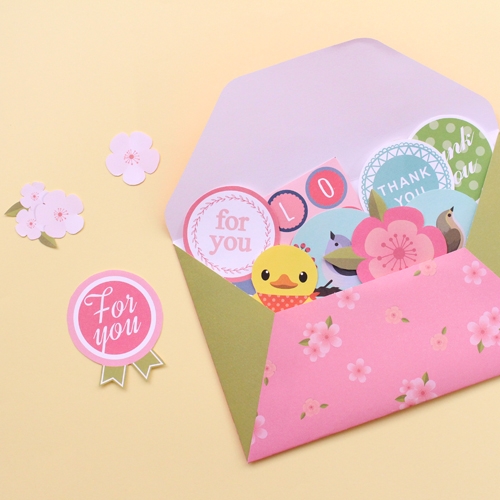 꽃다발카드봉투10p