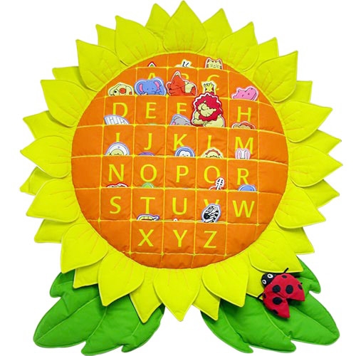 언어교육세트(ABC해바라기손가락인형+오리알가나다)벽걸이