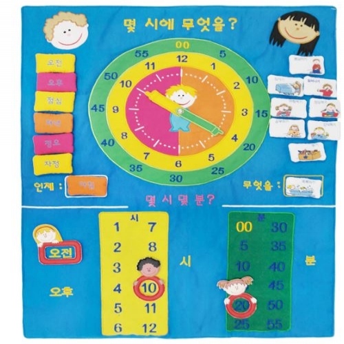 [TS7038-K] 차트 몇시에 무엇을？