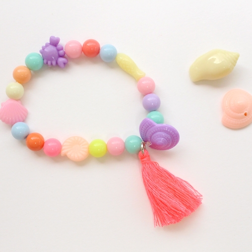 바다 파스텔 팔찌 10set