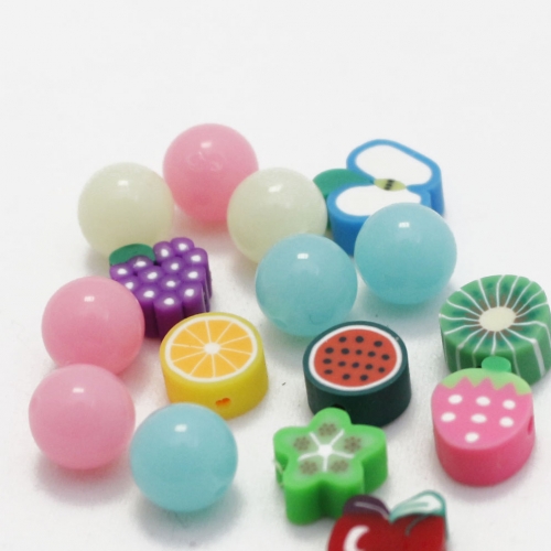 과일 야광비즈 팔찌