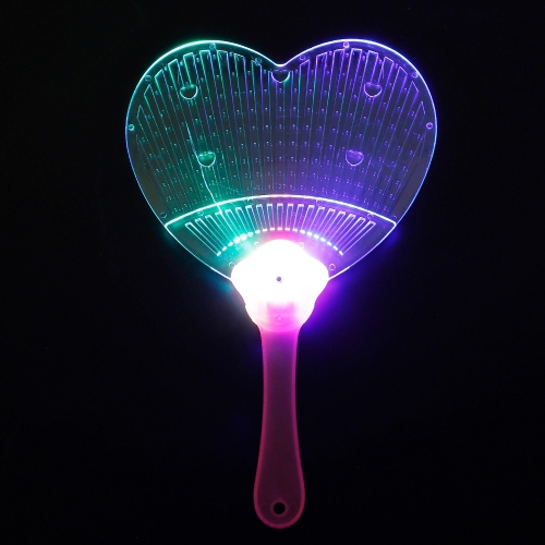 [대원피앤피] LED 투명 부채(5종 택1/행사용품/응원도구)