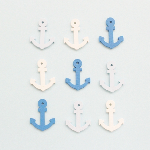 블루톤닻나무비즈50p