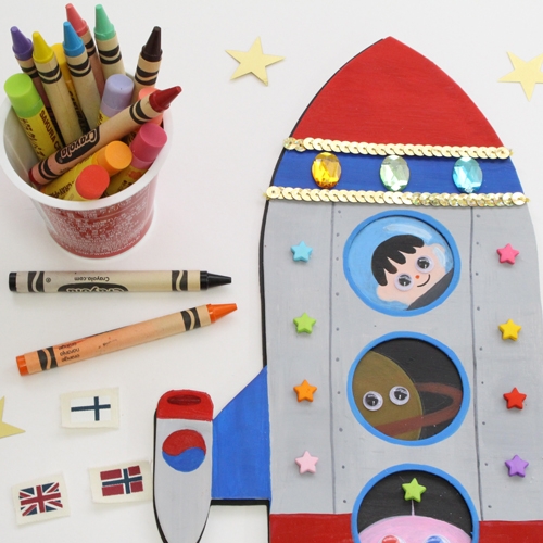 우주선만들기 5set