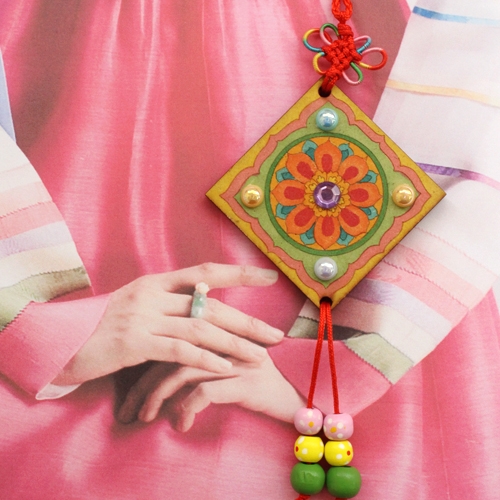 <우리나라 전통의상> 미니 단청 전통노리개5set