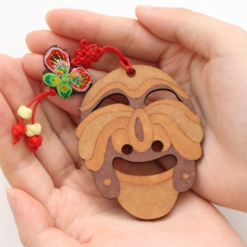 <우리나라 전통의상> 하회탈 매듭고리5set