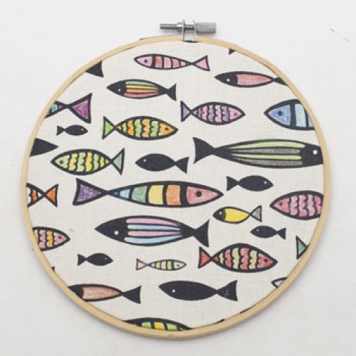 패브릭 컬러링 액자(1개)