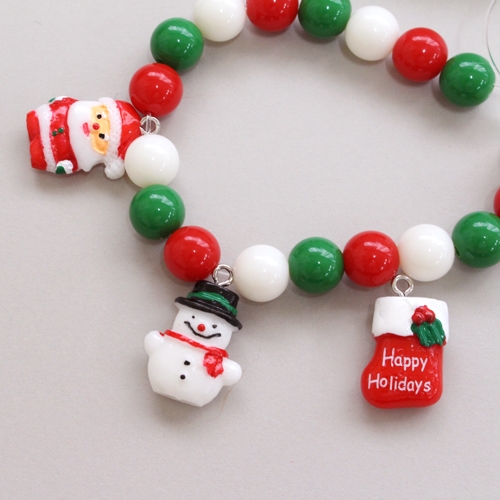 크리스마스톤 구슬 50p