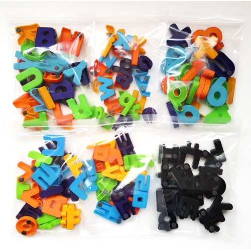 크레망 자석놀이 한글떼기 숫자 알파벳자석 리필용