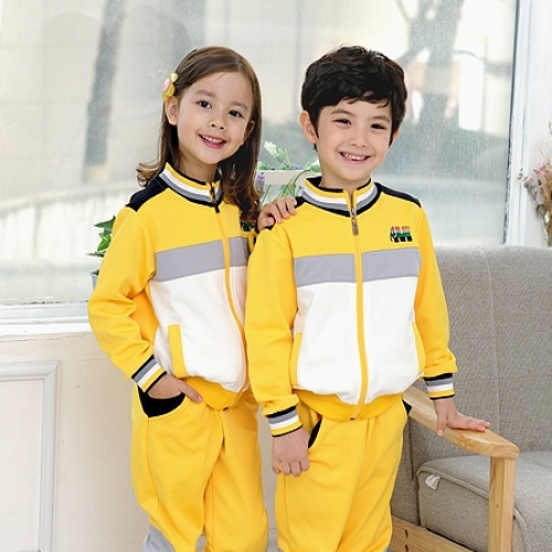 [미래아이] 프리티옐로우 동복 활동복(영유아) 상하세트