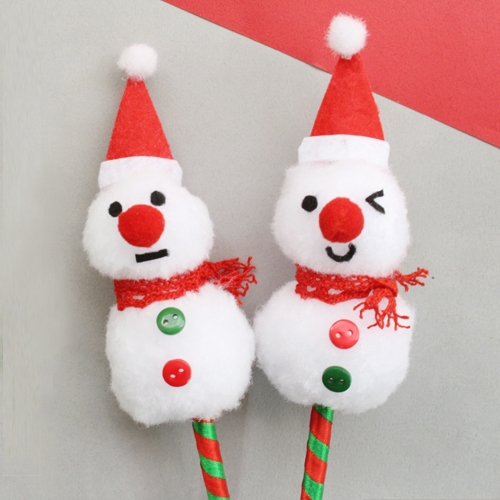 눈사람볼펜 5set