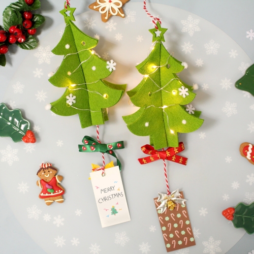 LED 트리 모빌 펠트 5set