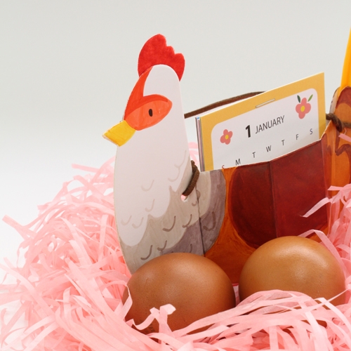 꼬꼬닭 바구니 5set