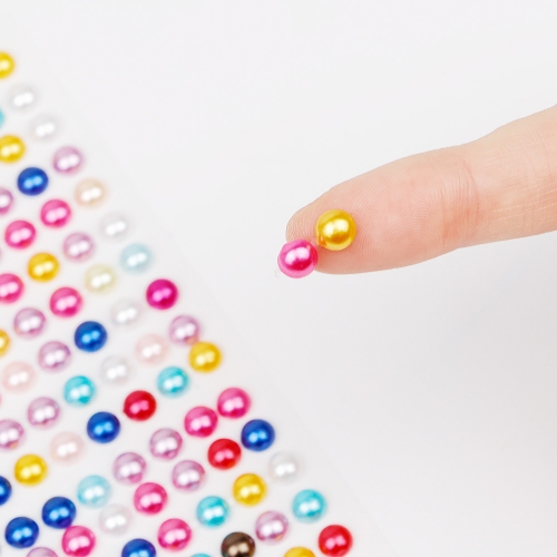 [대원피앤피] 진주 스티커 260알 꾸미기 놀이 만들기 재료(1개입/50개입)