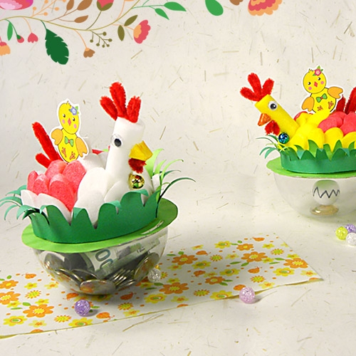 [만들기]흔들흔들 꼬꼬닭저금통(6set)