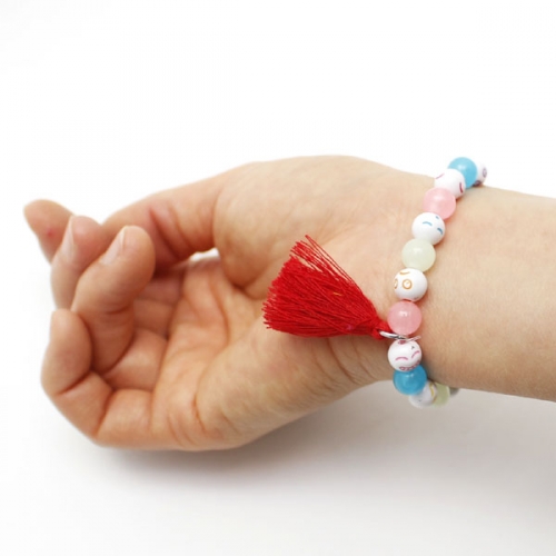 얼굴표정 야광팔찌(1개)