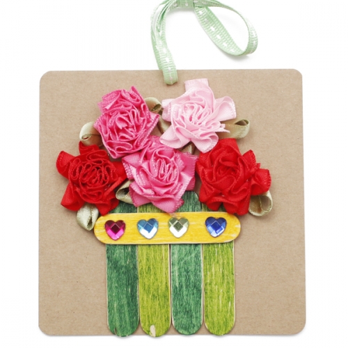 카네이션 액자 카드