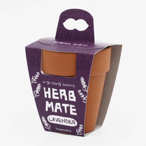 내 곁의 반려식물 허브메이트_라벤더 키우기세트