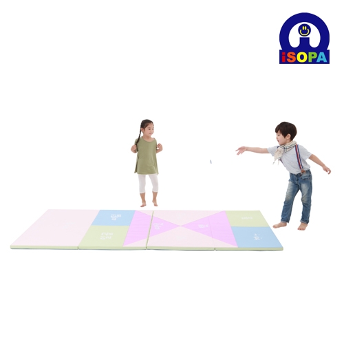 아이소파 전통체육매트 (전통체육놀이 양면활용매트,전통놀이체육매트)
