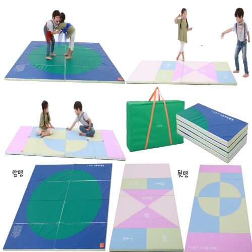 아이소파 전통체육매트 (전통체육놀이 양면활용매트,전통놀이체육매트)