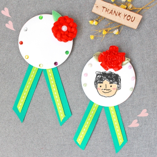 미니 카네이션 브로치(10인)