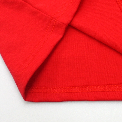 [꼬마숲 전용 상품] 유아용 하복 반팔티(상의)-빨강