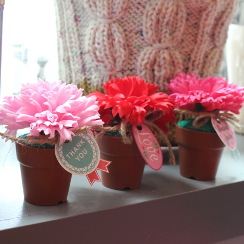 카네이션 화분만들기5set/어버이날
