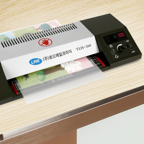 로드메일코리아 고급형 4롤러 A4 코팅기 TLH-260+코팅지 50매 증정