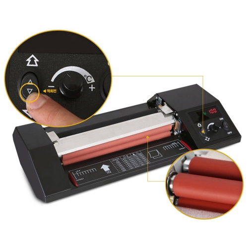 로드메일코리아 고급형 4롤러 A3 코팅기 TLH-300+A4 코팅지 50매 증정