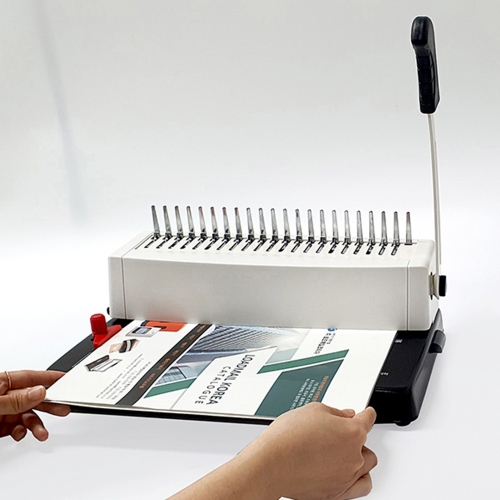 로드메일코리아 플라스틱링제본기 BM-2188N +표지100매+링100개 증정/최대천공12매