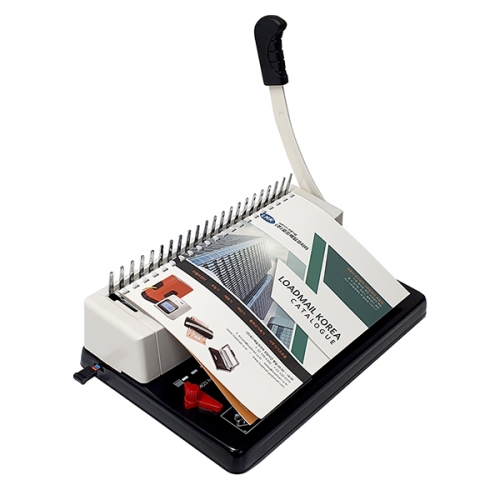 로드메일코리아 플라스틱링제본기 BM-2188N +표지100매+링100개 증정/최대천공12매