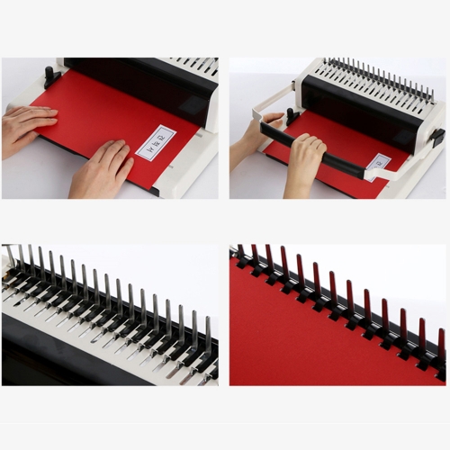 로드메일코리아 플라스틱링제본기 BM-2200 +표지100매+링100개 증정/최대천공18매