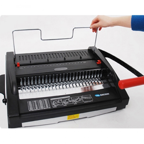 로드메일코리아 플라스틱링제본기 BM-2600 +표지100매+링100개 증정/최대천공 25매